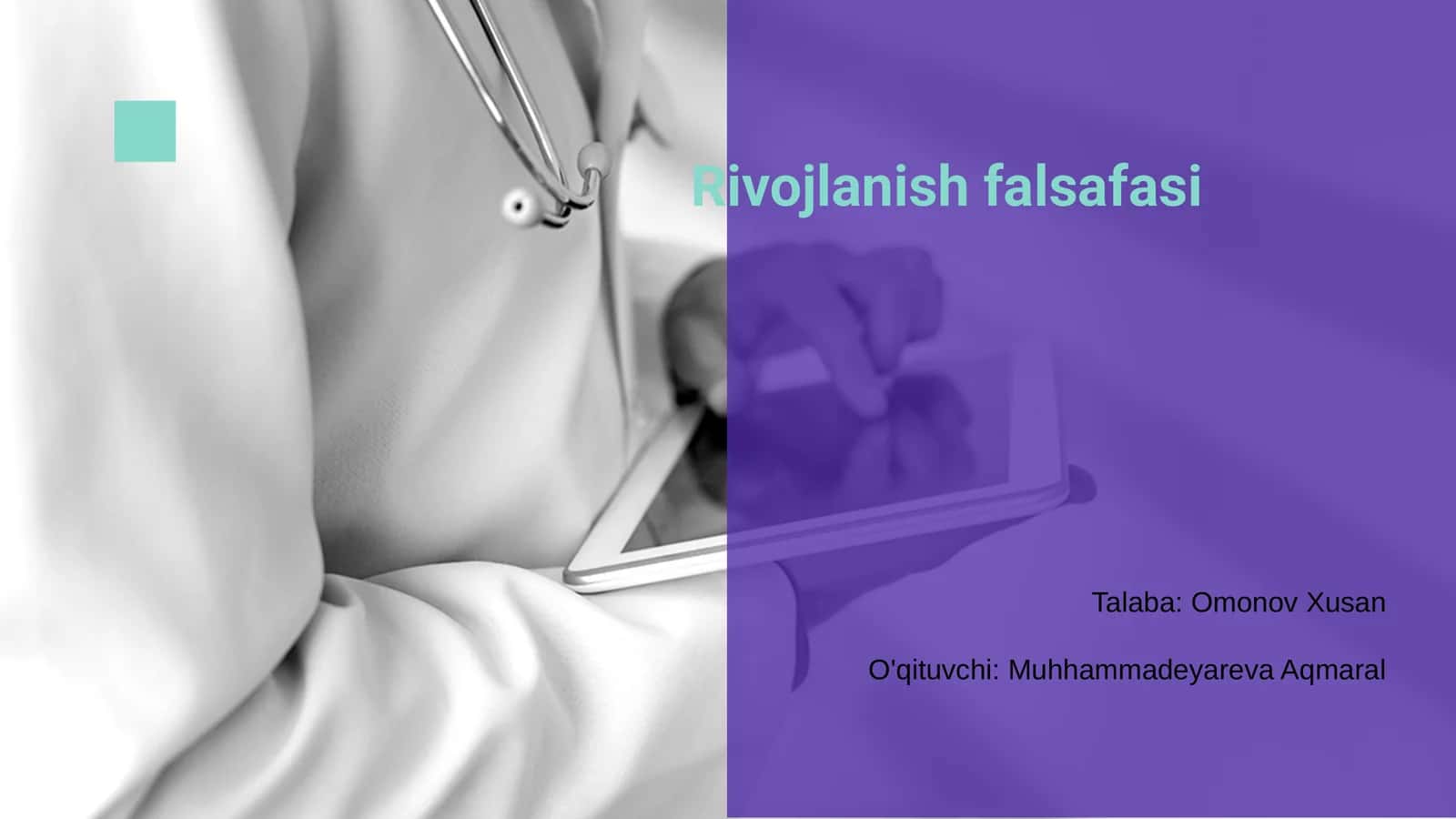 Rivojlanish falsafasi