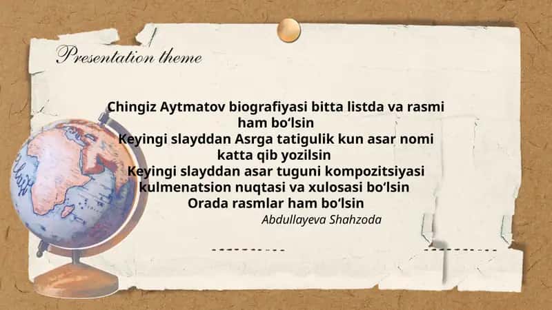 Asrga tatigulik kun