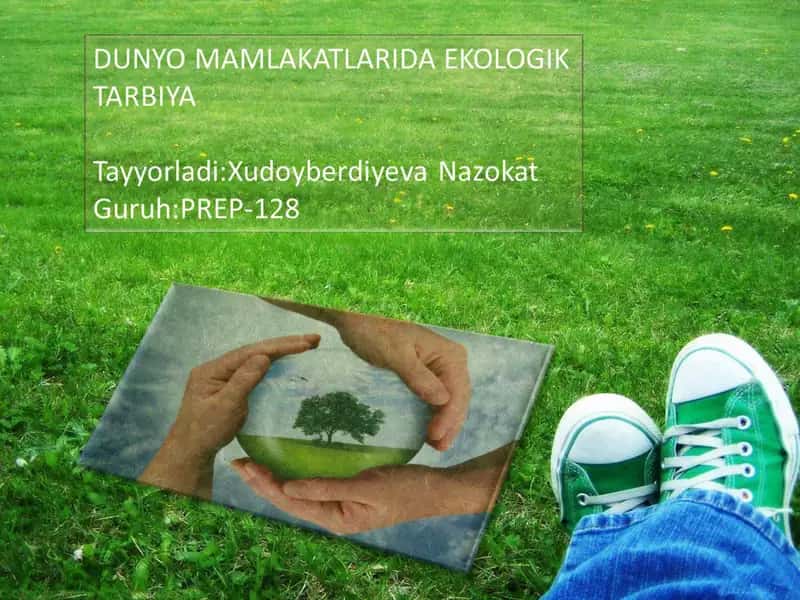 - Tags (comma-separated): Ekologik bilimlar, Atrof muhit, Ekologik bashorat, Ekologik ekspertiza, Ekologik tarbiya