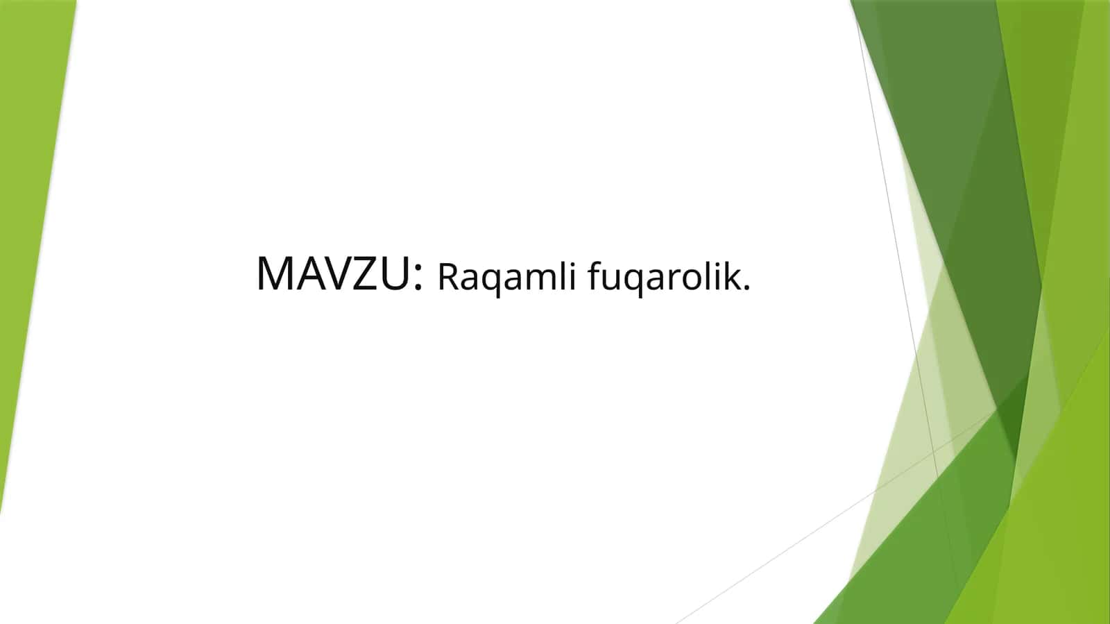 Raqamli fuqarolik