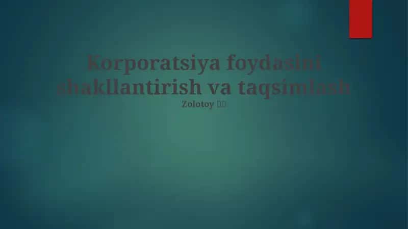 Zolotoy