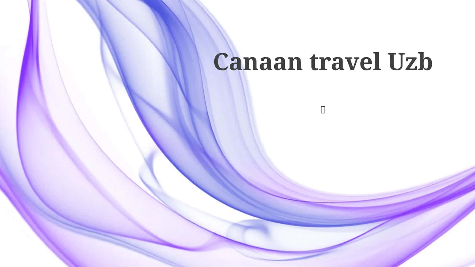 Canaan Travel Uzb