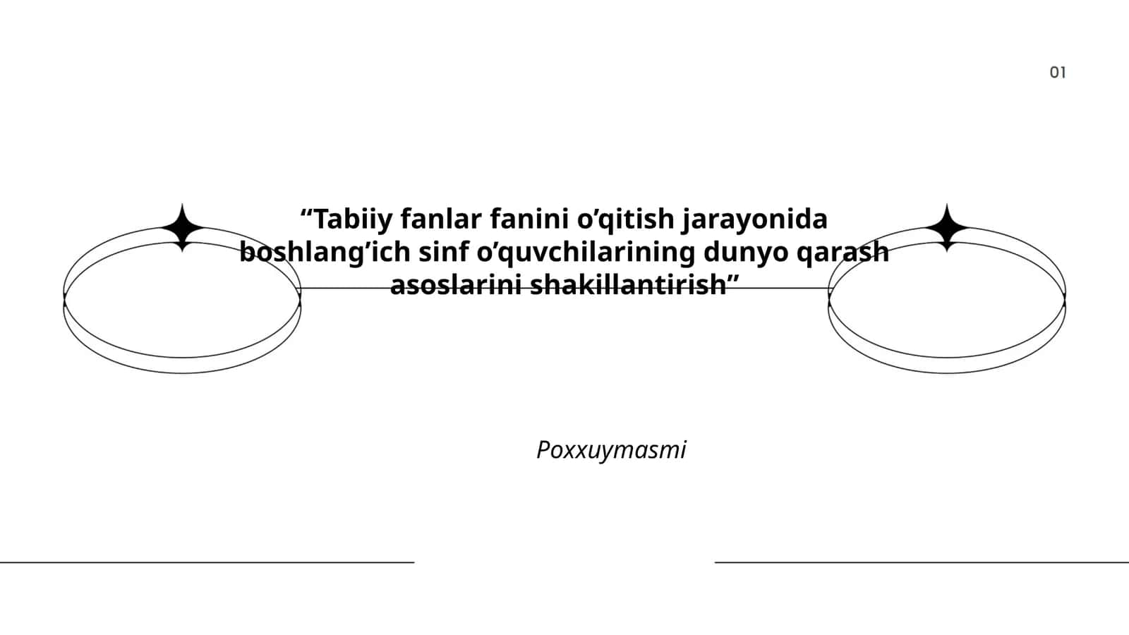 Ekologik ongni shakllantirish