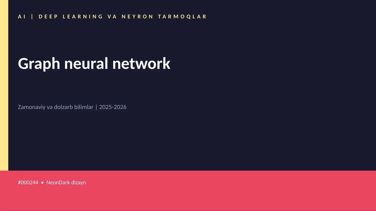 Graph neural network