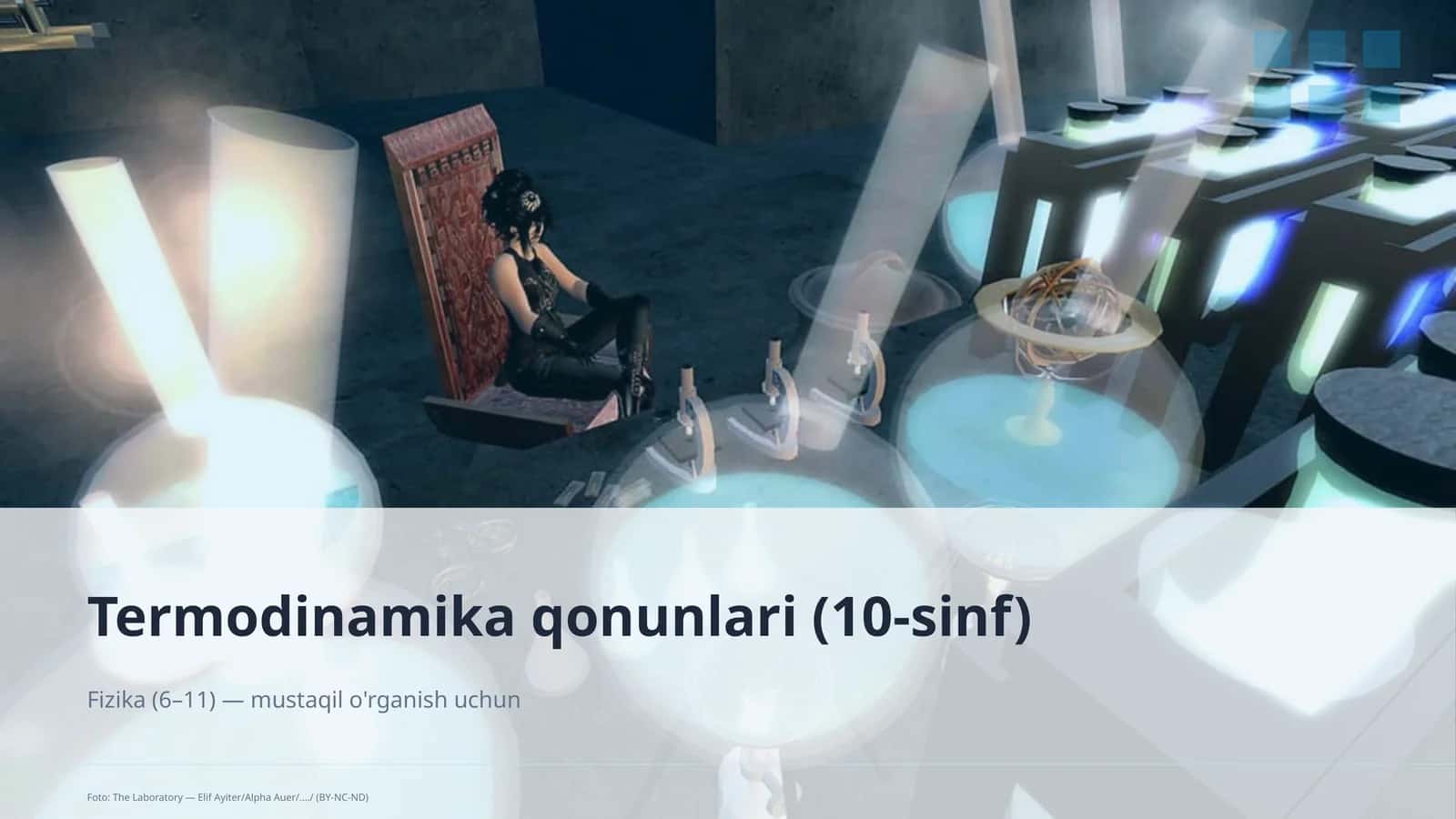 Termodinamika qonunlari (10-sinf)