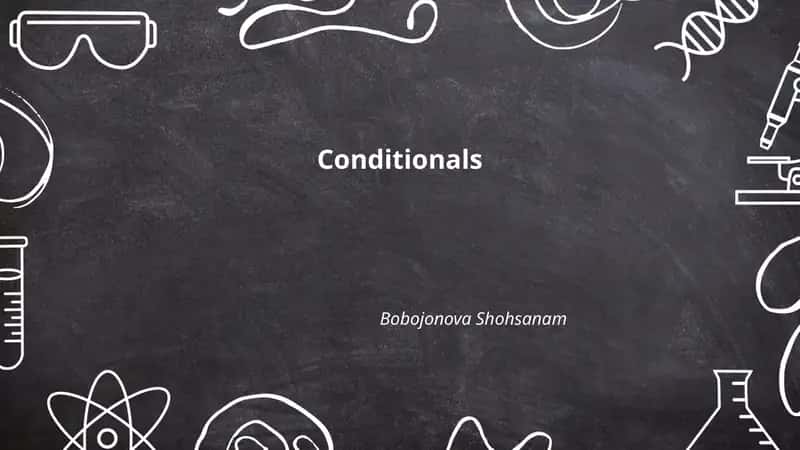 Conditionals