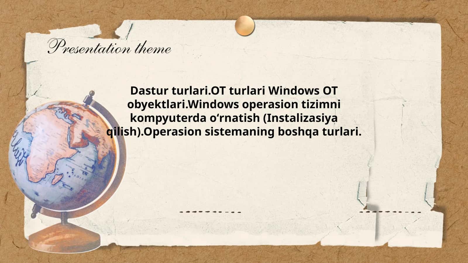 Dasturiy ta'minot turlari