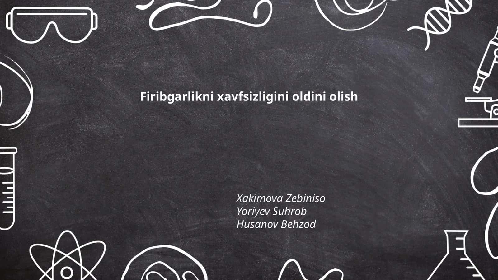 Yong'in xavfsizligi qoidalari