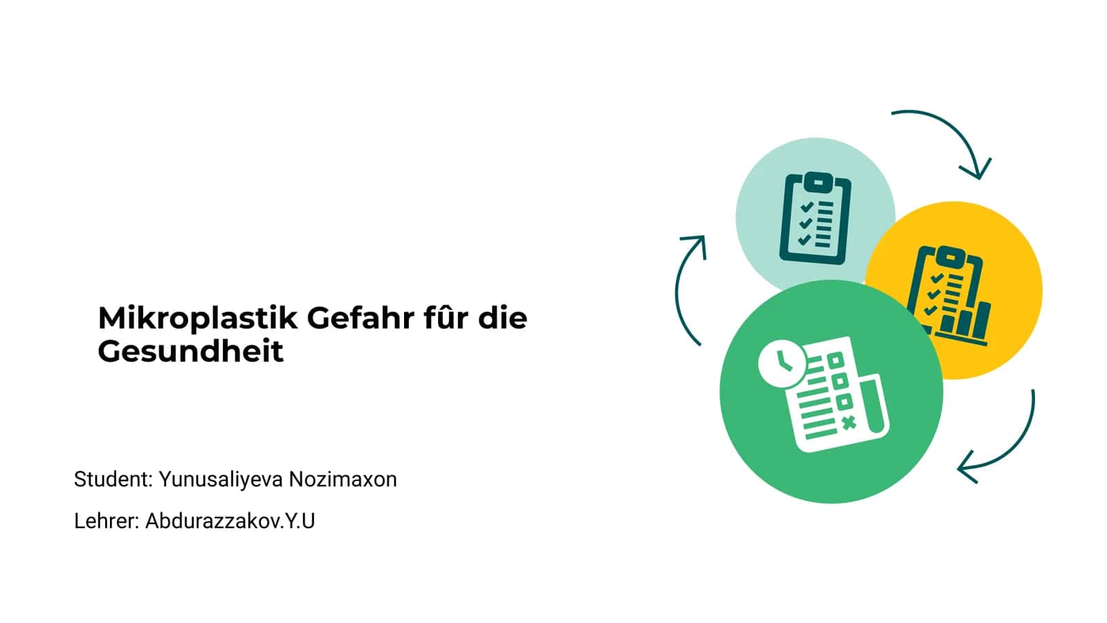 Mikroplastik Gefahr fûr die Gesundheit