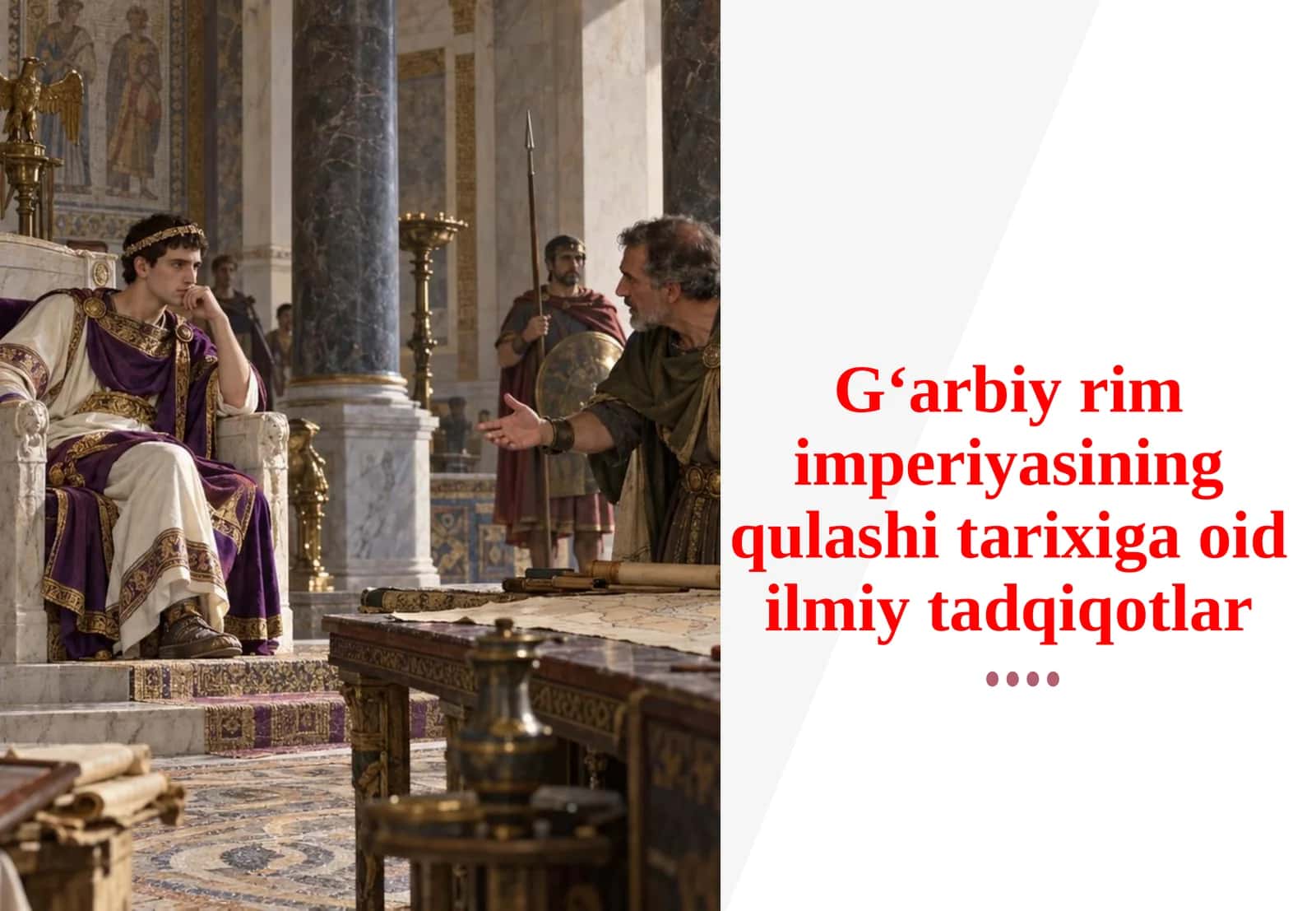 G‘arbiy Rim imperiyasining qulashi tarixiga oid ilmiy tadqiqotlar