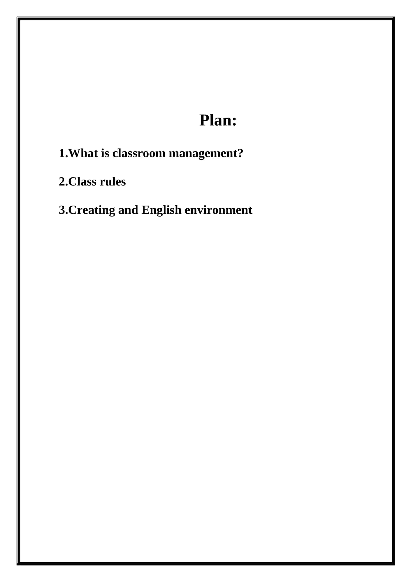 What is Classroom Management?