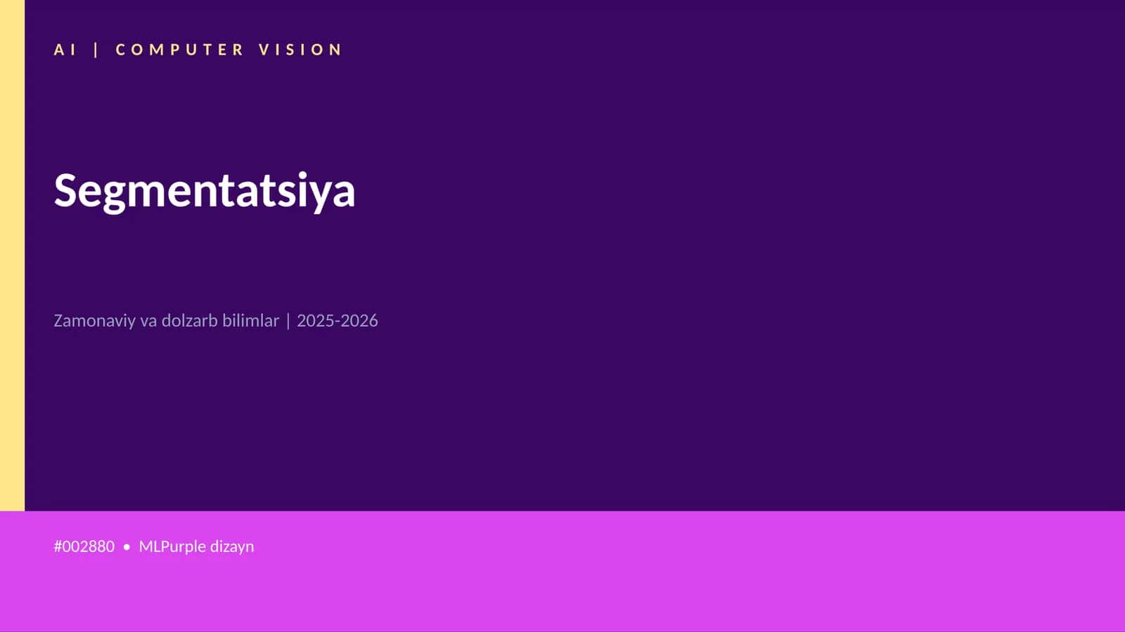 Segmentatsiya
