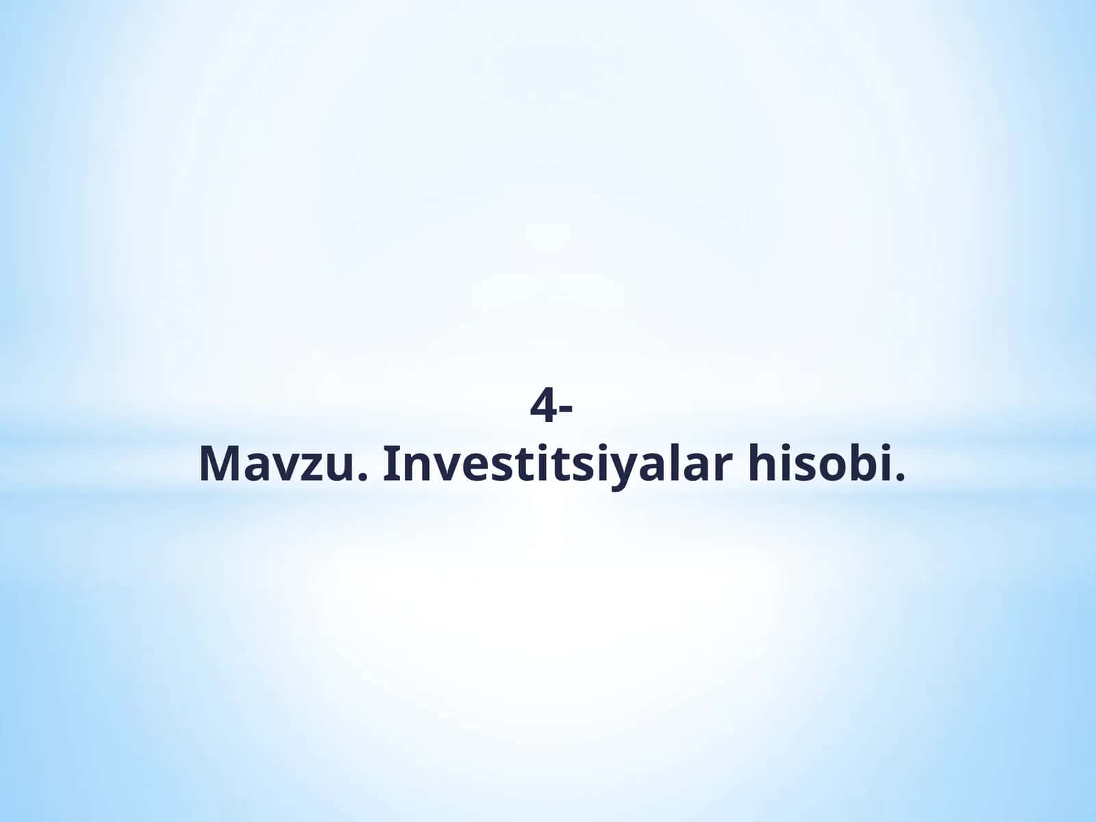 Meyoriy hujjatlar