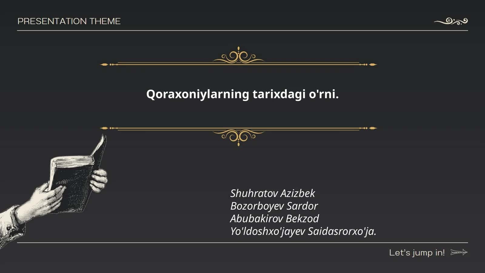 Qoraxoniylarning tarixi