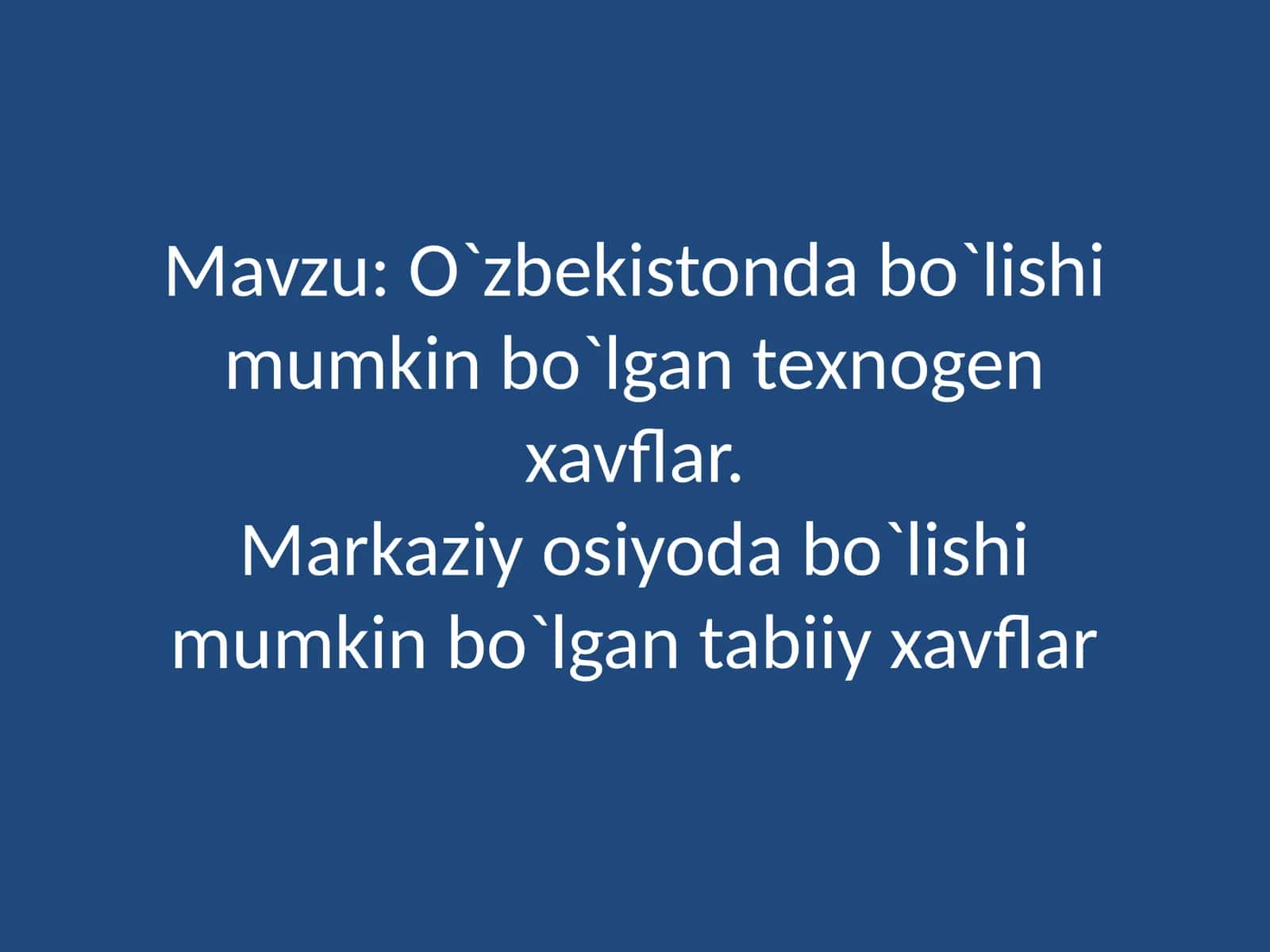 O'zbekiston va Markaziy Osiyo hunarmandchilik mintaqasi