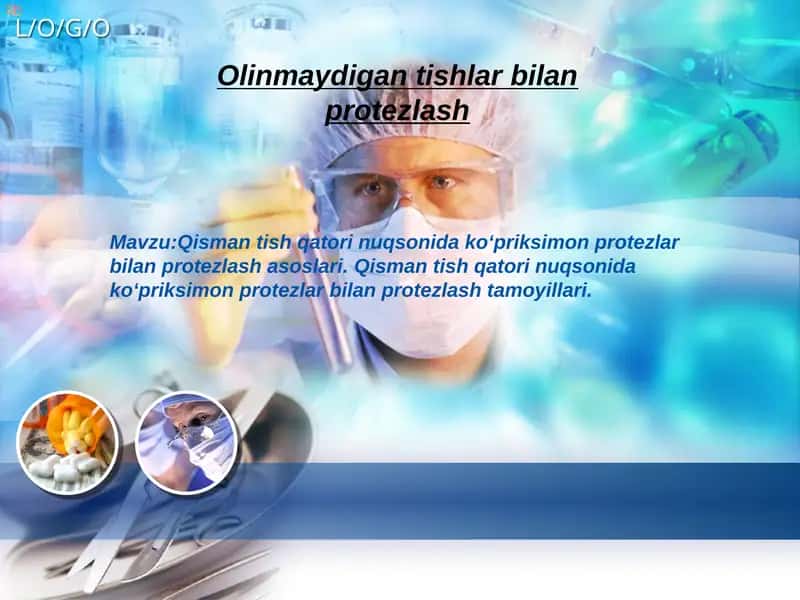 Qisman tish qatori nuqsonida ko‘priksimon protezlar bilan protezlash asoslari