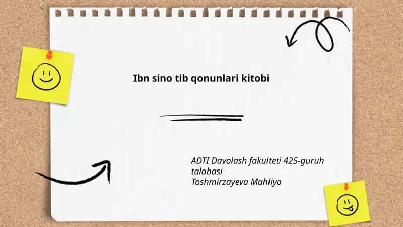 Ibn sino tib qonunlari kitobi