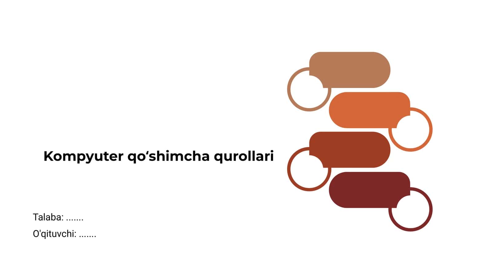 Kompyuter qo‘shimcha qurollari