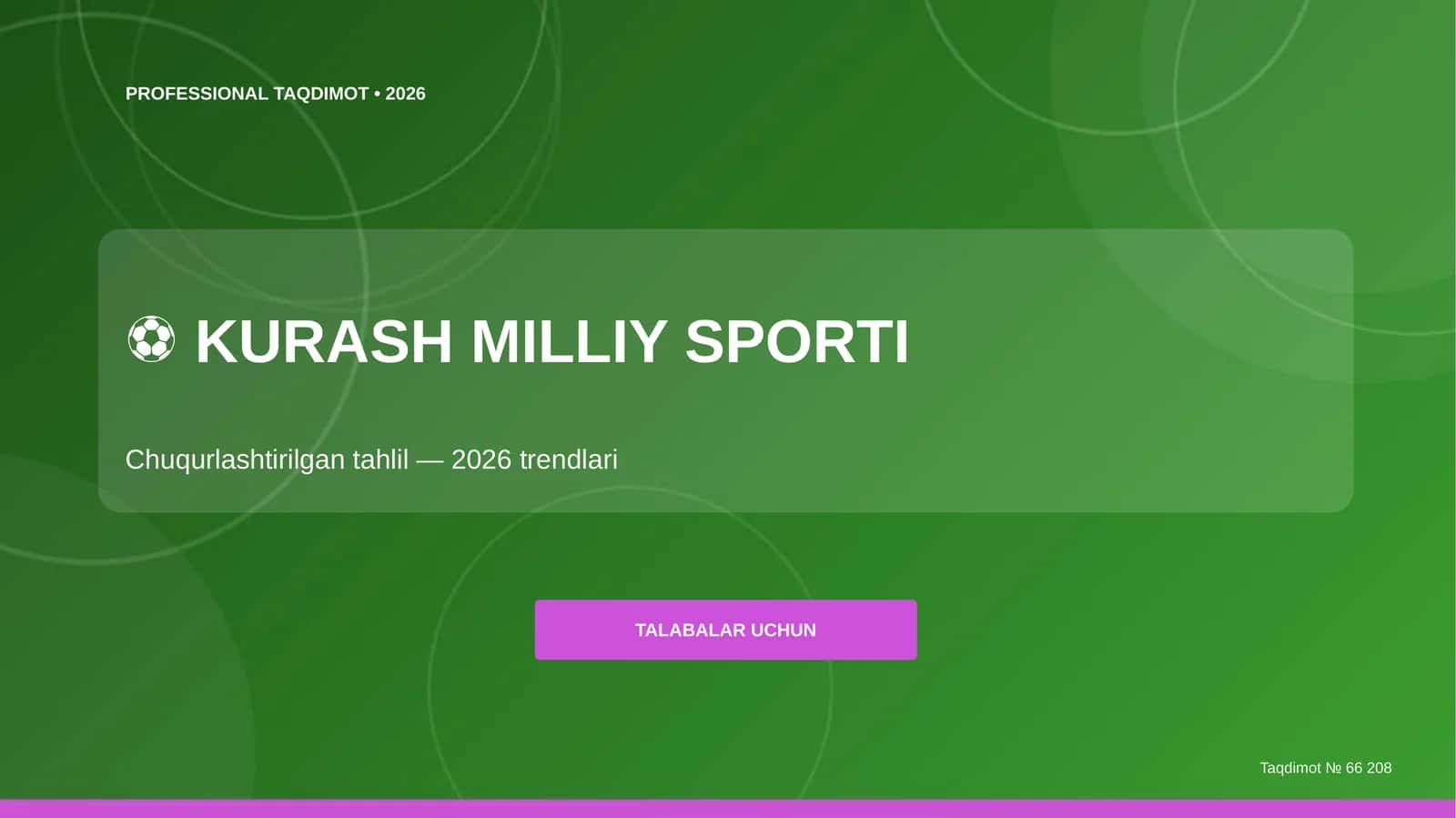 Kurash milliy sporti: chuqurlashtirilgan tahlil (2026 trendlari)