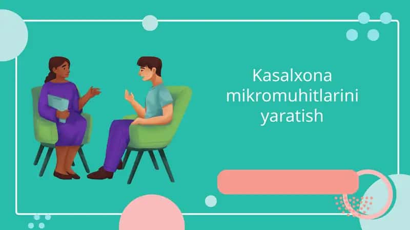 Kasalxona mikromuhitlarini yaratish