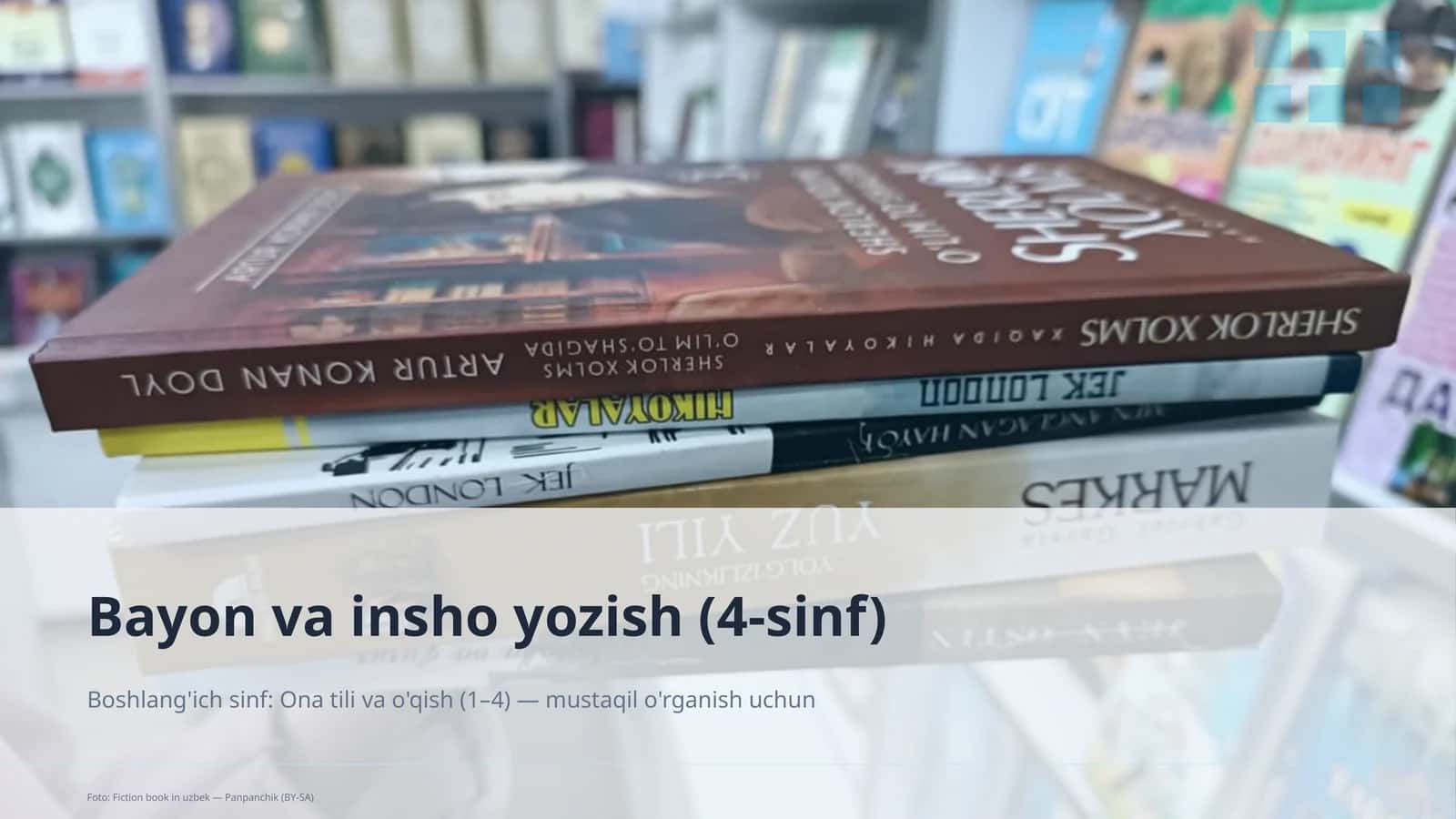 Bayon va insho yozish (4-sinf)