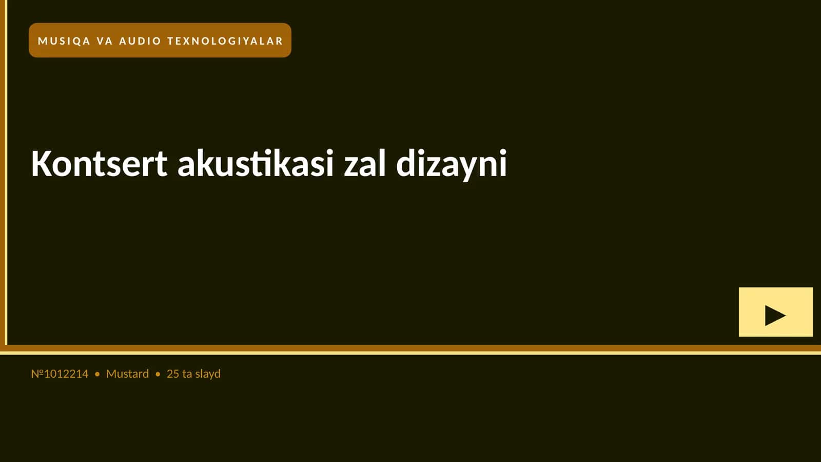 Kontsert akustikasi zal dizayni