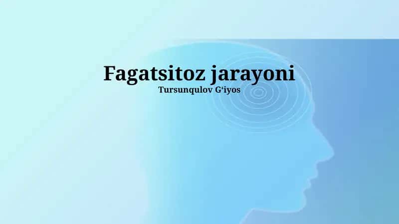 Fagotsitoz jarayoni