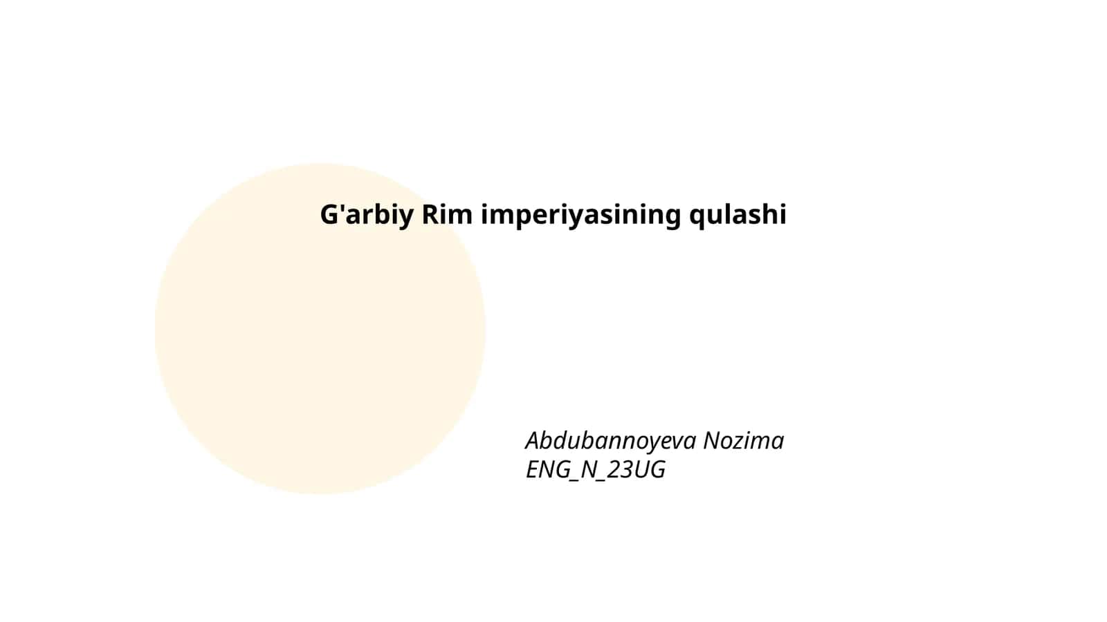 G'arbiy Rim imperiyasining qulashi