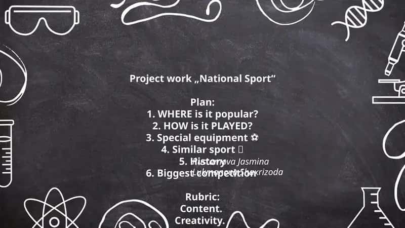 Project work „National Sport“