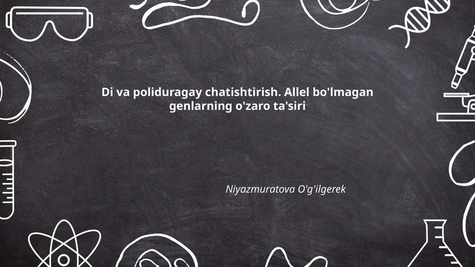 Komplementar genlar ta'siri