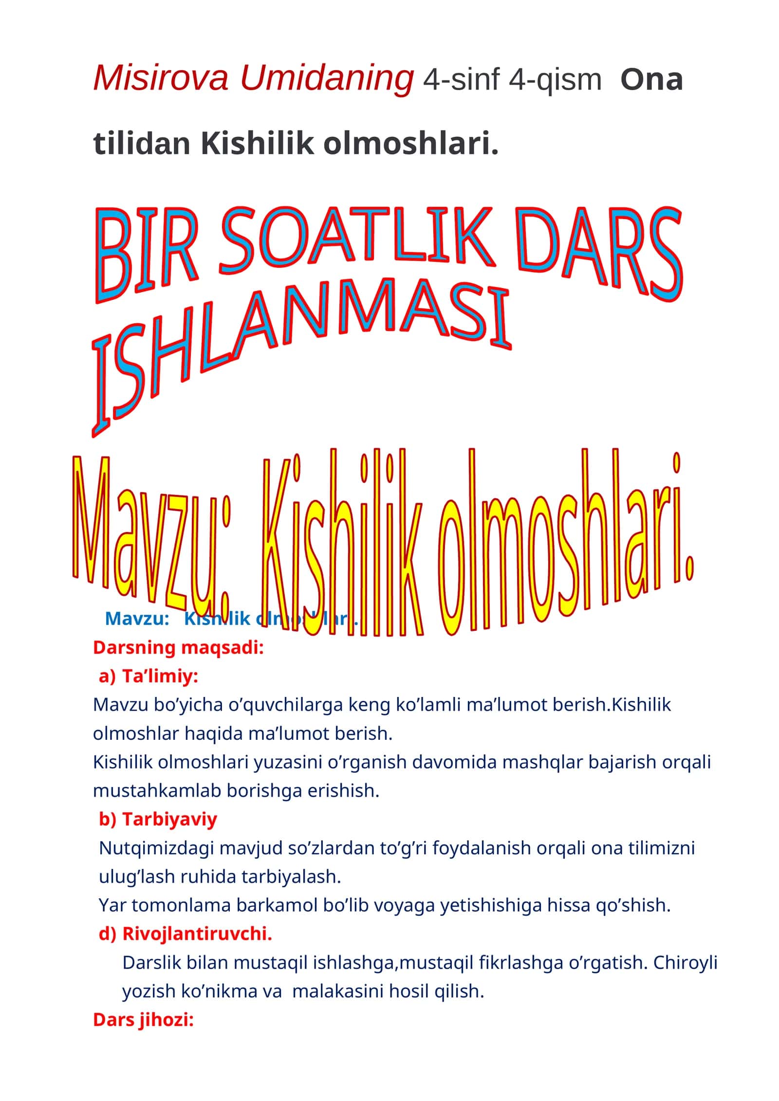 Kishilik olmoshlari