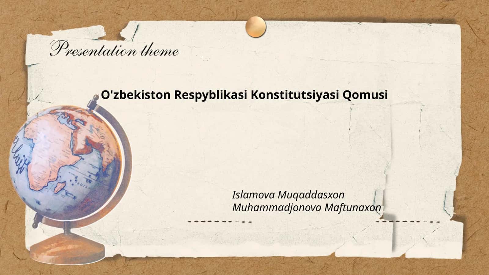 O'zbekiston Respyblikasi Konstitutsiyasi Qomusi