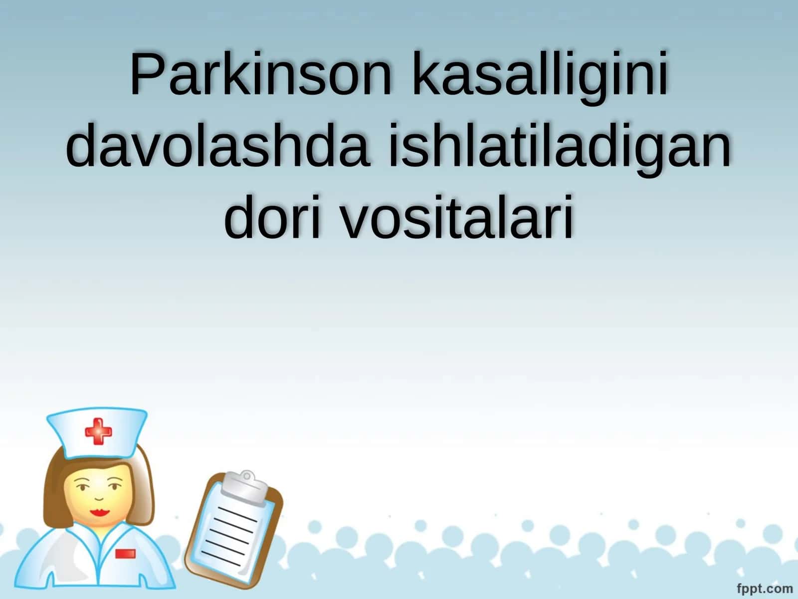Parkinson kasalligini davolashda ishlatiladigan dorivor siatallari