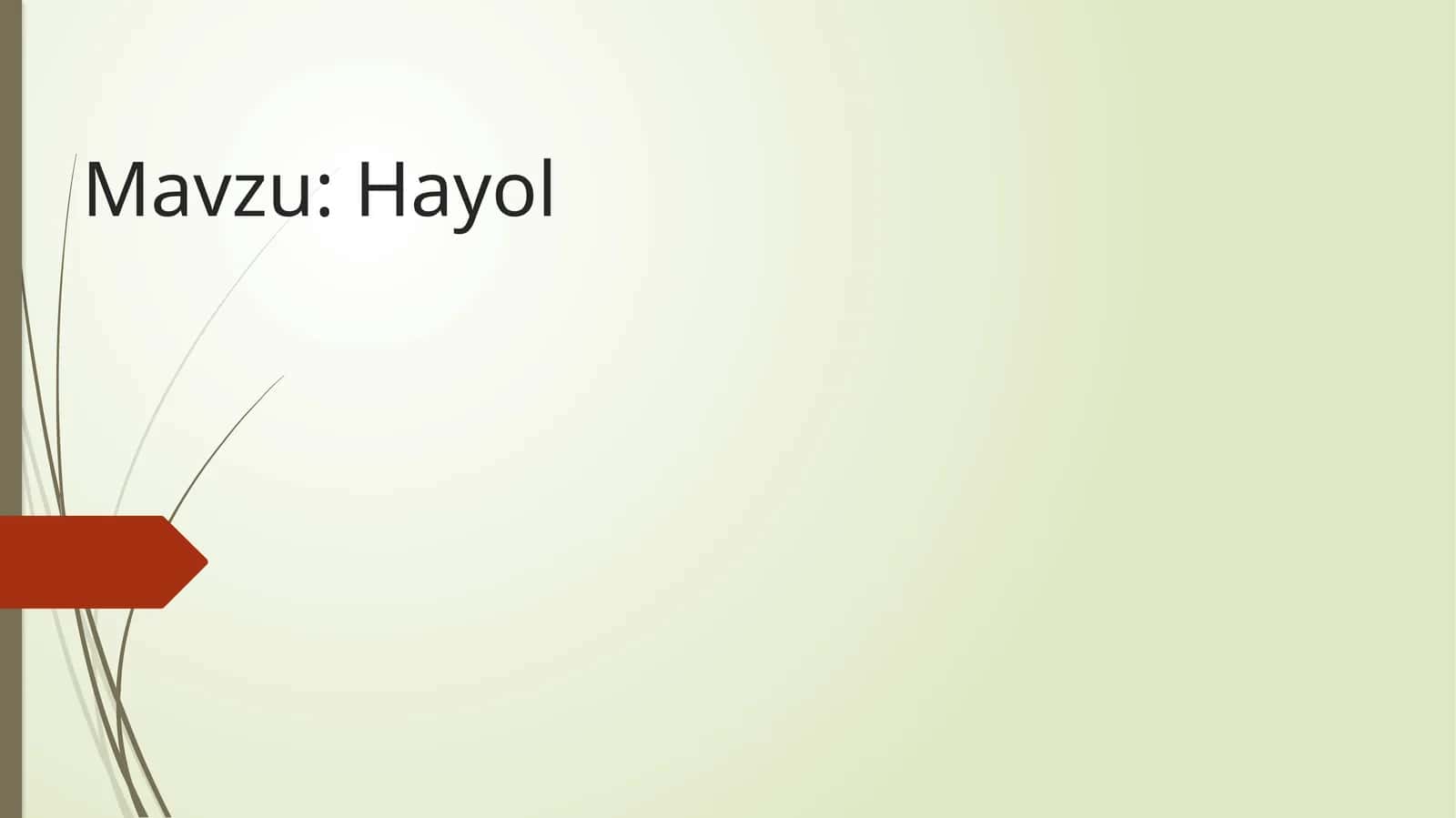 Hayol