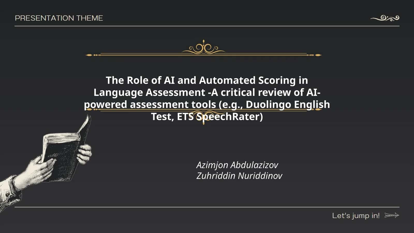 The Role of AI and Automated Scoring in Language Assessment