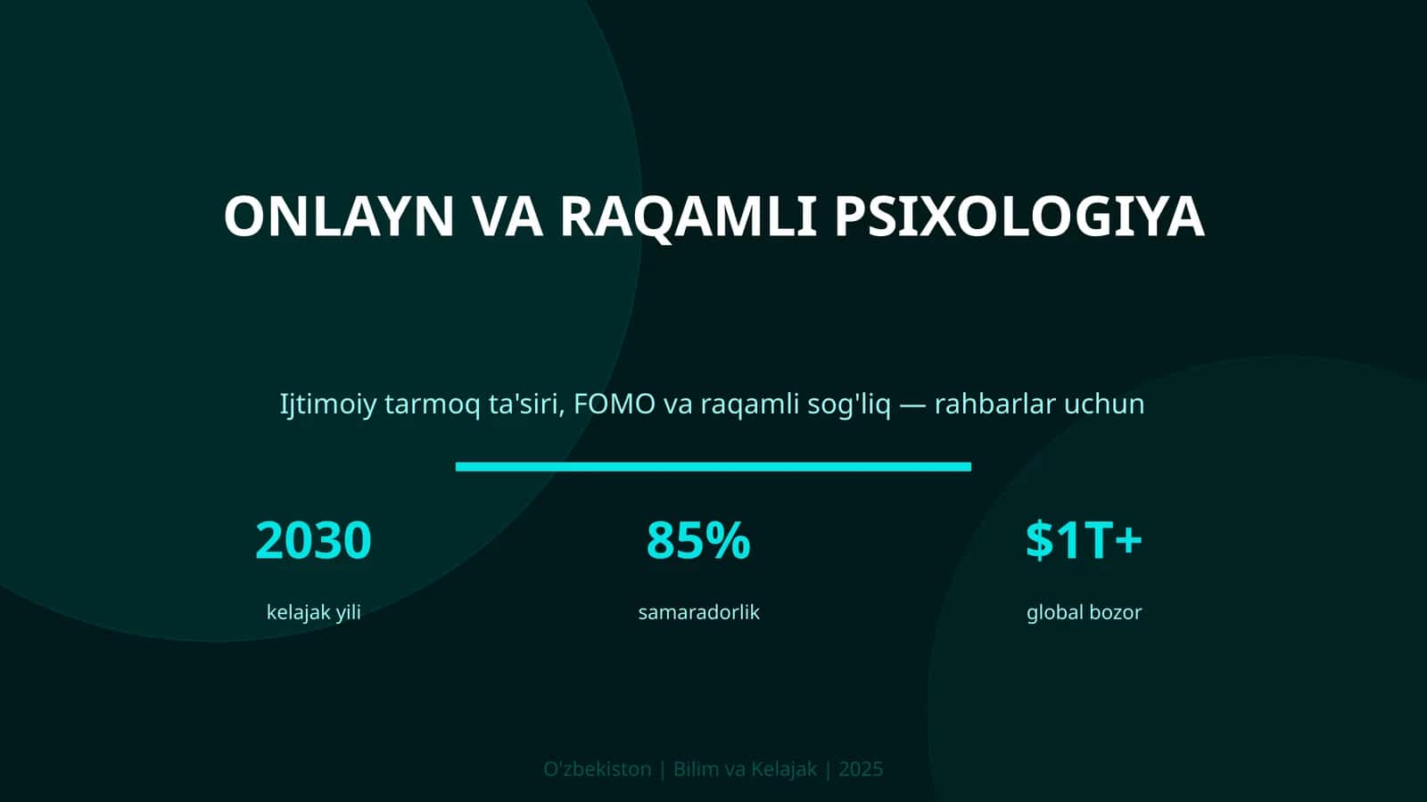 Onlayn va raqamli psixologiya