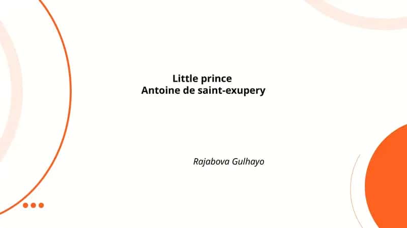 The Little Prince