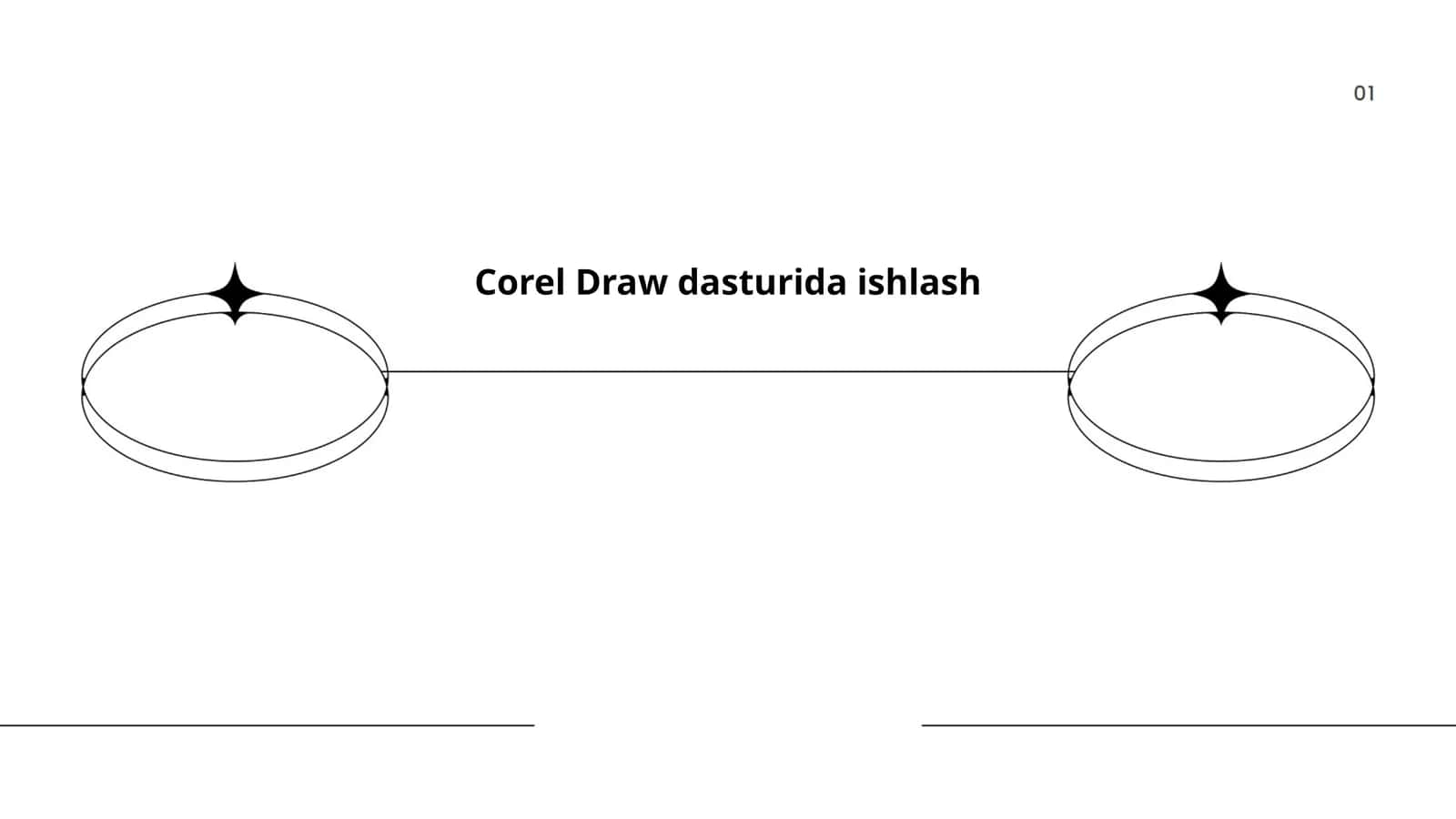 Corel Draw dasturida ishlash