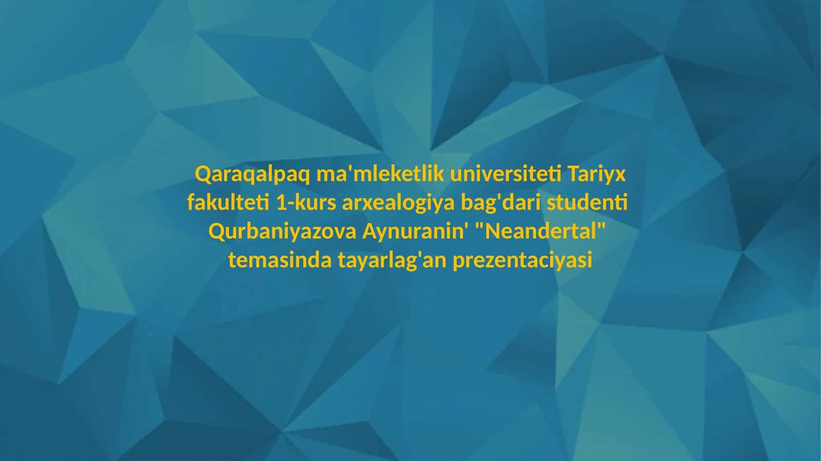 Neandertal