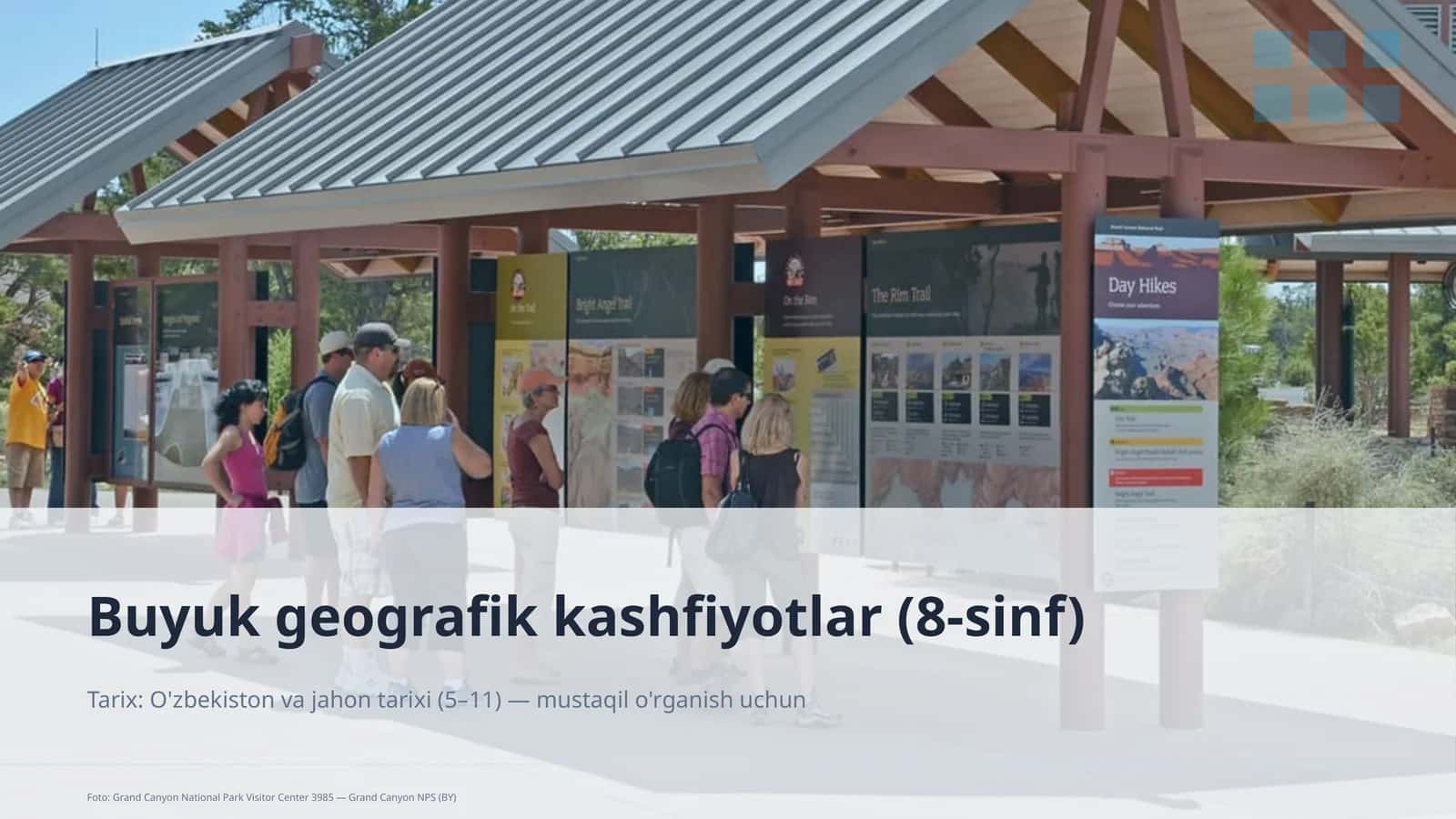 Buyuk geografik kashfiyotlar (8-sinf)