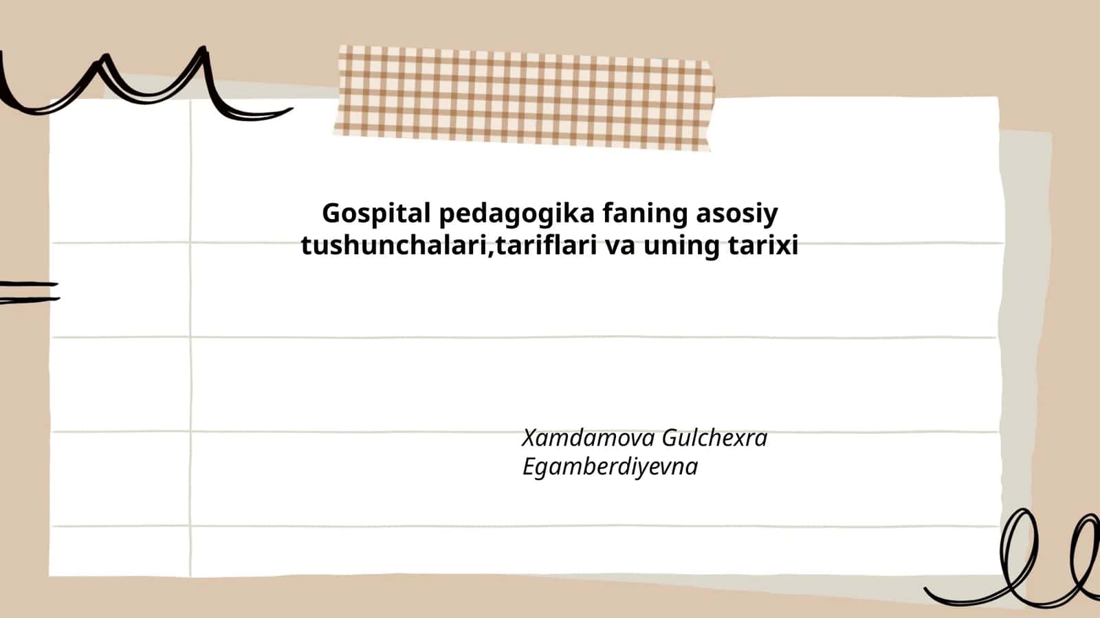Pedagogika fanining mohiyati