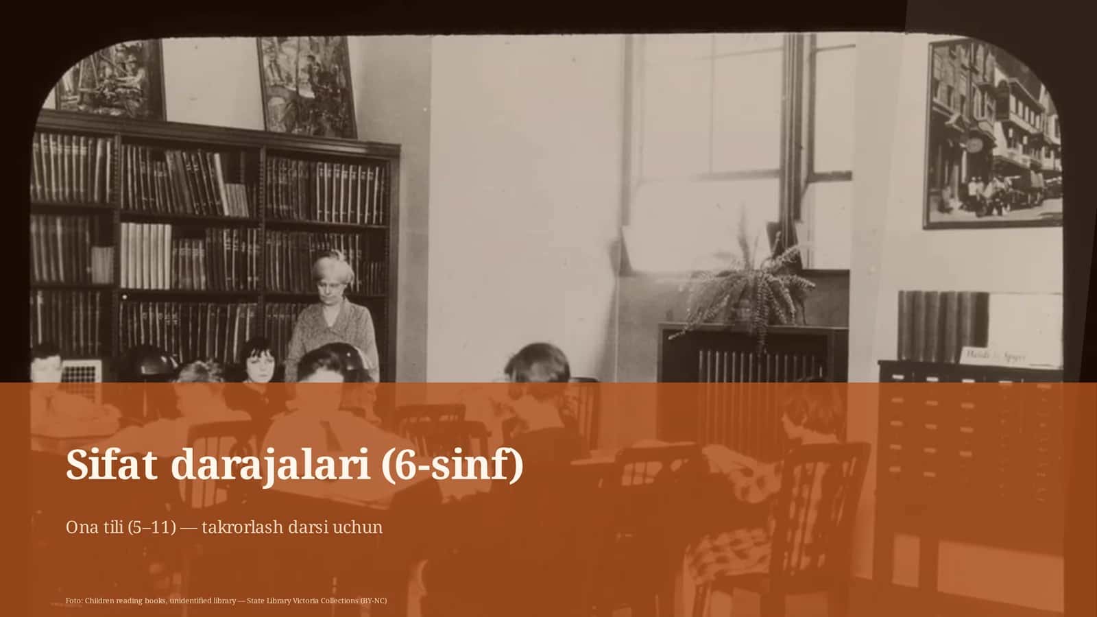 Sifat darajalari (6-sinf)