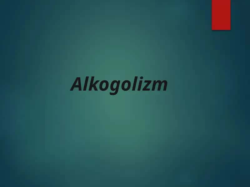 Аlkogolizm