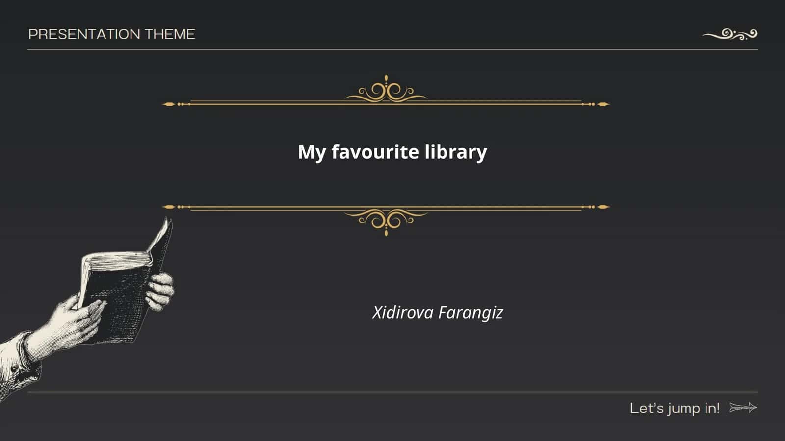 My favourite library