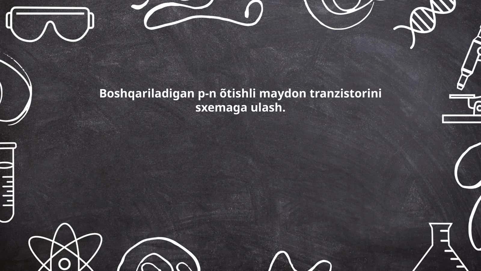 P-n o'tishli tranzistorlar