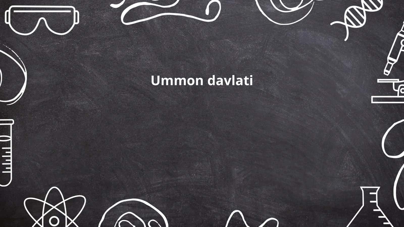 Ummon davlati