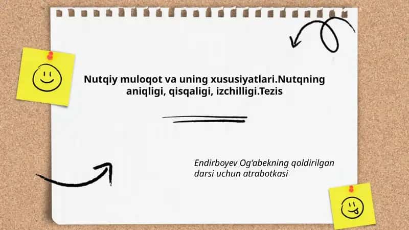 Nutqiy muloqotning nazariy asoslari va taʼrifi