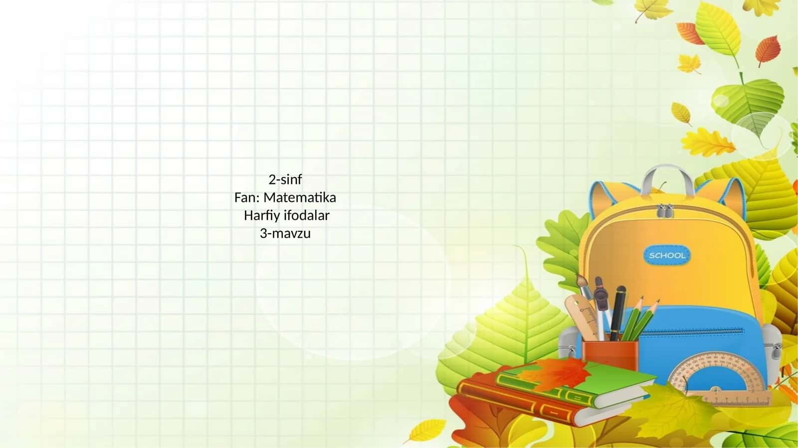 Harfiy ifodalar