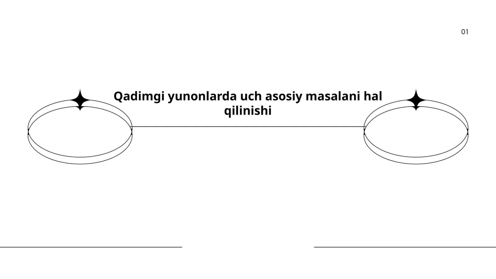 Qadimgi yunonlarda uch asosiy masalani hal qilinishi