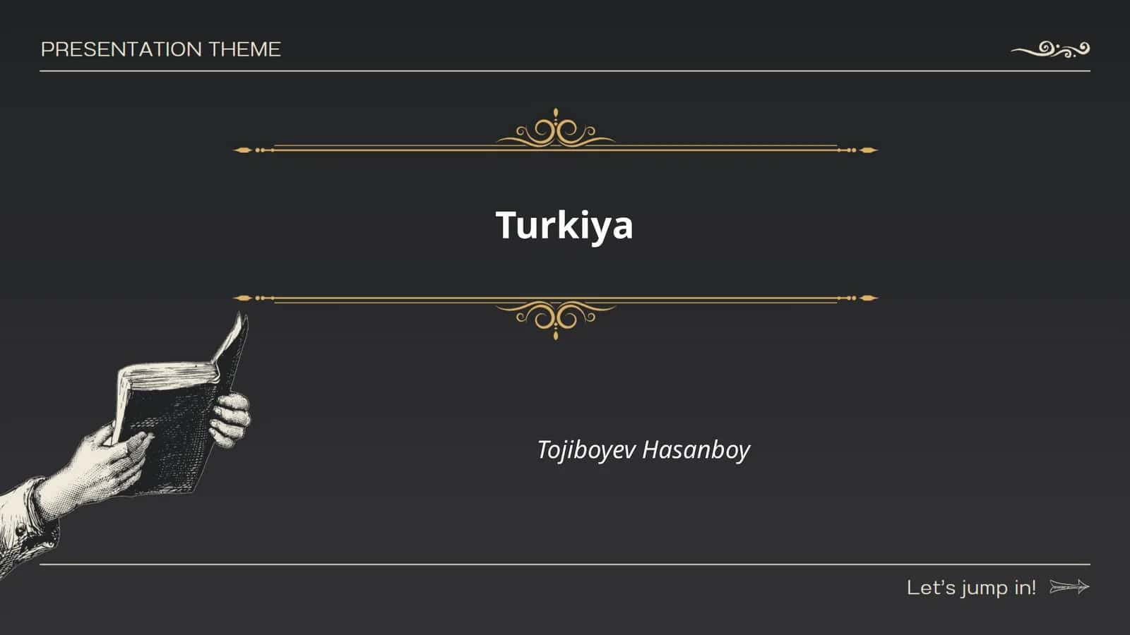 Turkiya Tojiboyev Hasanboy